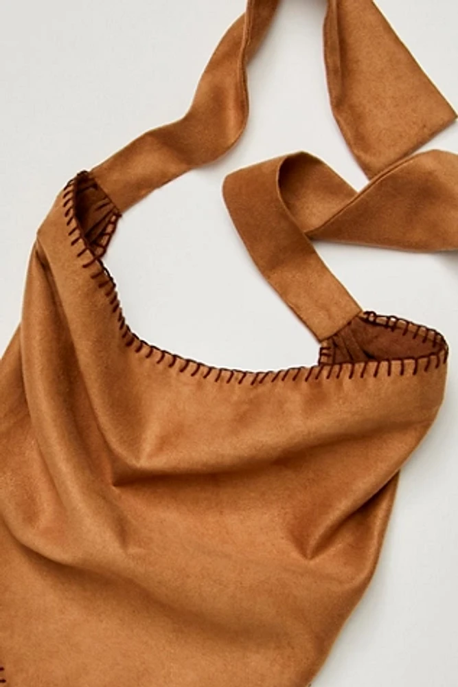 Valentine Faux Suede Hair Scarf