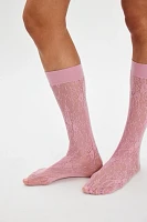 Rosa Lace Knee High Socks