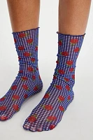Oh Picnic Flowers Ankle Socks