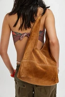 Harlow Suede Shoulder Bag