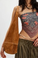 Harlow Suede Shoulder Bag
