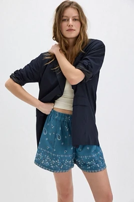Get Free Bandana Poplin Shorts