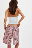 Saylor Poplin Stripe Shorts