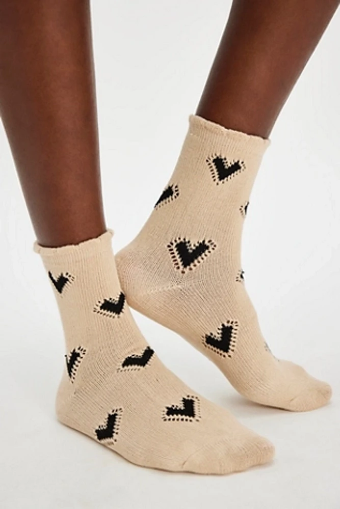 Cupids Bow Socks