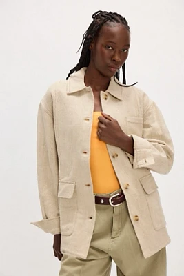 Lucy Linen Chore Coat