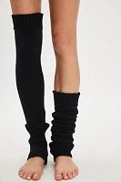 Extra Long Ribbed Knit Leg Warmers