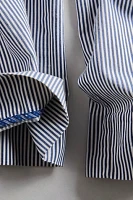 Buckle Back Stripe Trousers