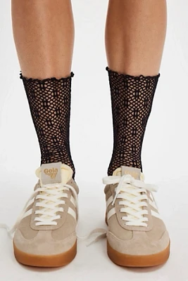 Poppy Crochet Socks