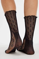 Poppy Crochet Socks