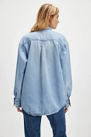 Tricia Fix Denim Tie Top