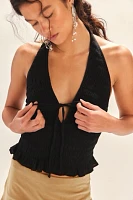 Khloe Smocked Halter Top