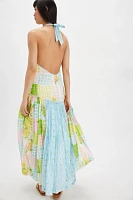 Patched And Pretty Midi Dress