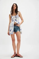 Bali Astrid Embroidered Mini Dress