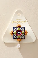 Fiona Tile Brooch