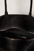 Sierra Suede Shoulder Bag