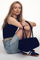 Sierra Suede Shoulder Bag