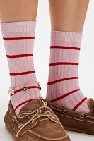 Stripe Block Socks