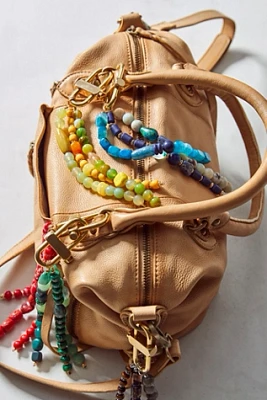 Prismatic Beaded Bag Charm