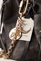 Crescent Stone Charm