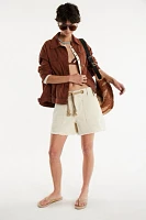 We The Free Opal Swing Linen Jacket
