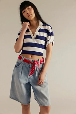 We The Free Interstate Slouchy Denim Shorts