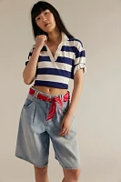 We The Free Interstate Slouchy Denim Shorts