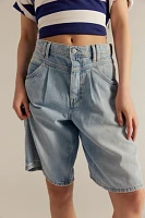 We The Free Interstate Slouchy Denim Shorts