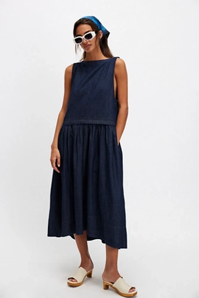 Soraya Denim Midi Dress