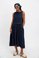 Soraya Denim Midi Dress