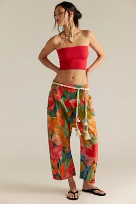 We The Free Lunan Printed Crop Harem Jeans