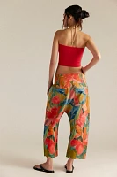 We The Free Lunan Printed Crop Harem Jeans