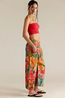 We The Free Lunan Printed Crop Harem Jeans