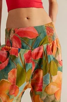 We The Free Lunan Printed Crop Harem Jeans