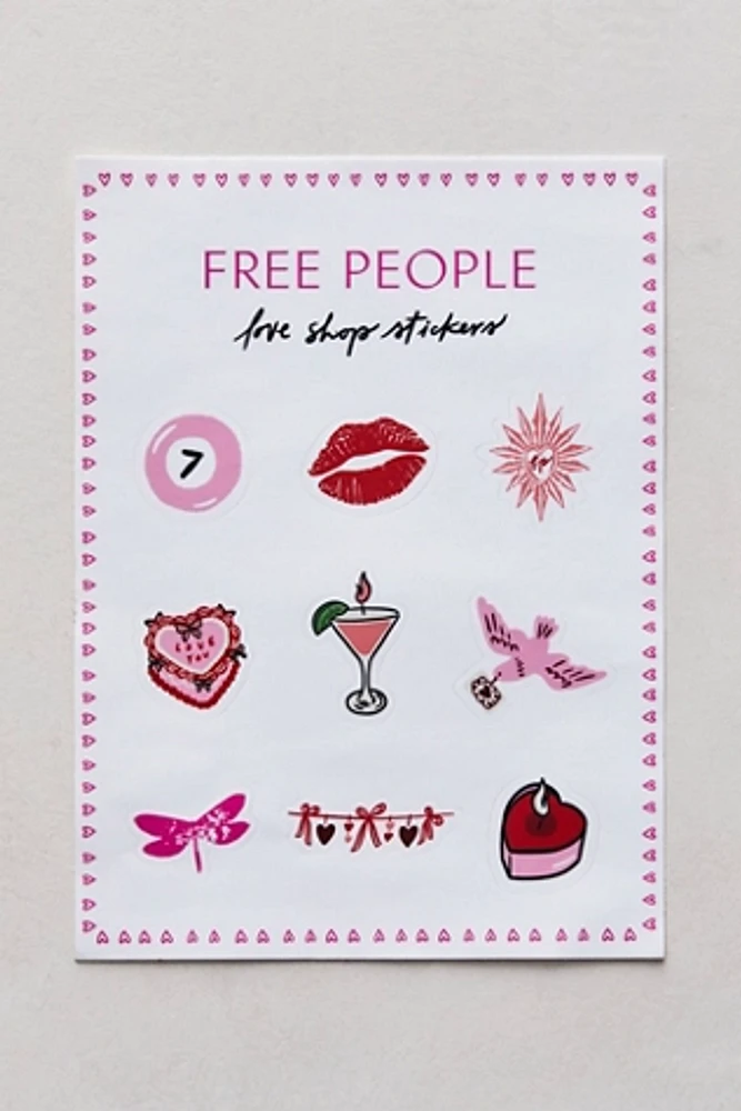 FP Valentine's Sticker Sheet