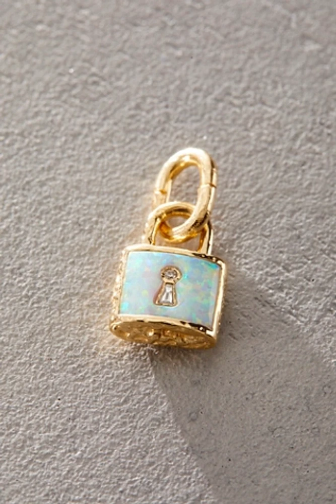 Pamela Love Gold Serratura Charm