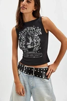 Janis Joplin Concert Boatneck Tank
