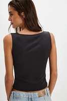 Janis Joplin Concert Boatneck Tank
