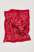 Flowers For You Embroidered Bandana