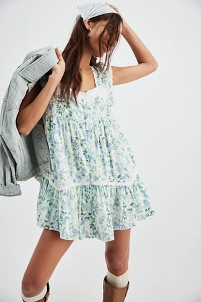 Alessia Printed Mini Dress