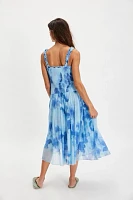 Tessa Smocked Midi Dress