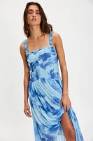 Tessa Smocked Midi Dress