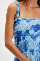 Tessa Smocked Midi Dress