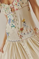 Bali Forget Me Not Midi Dress
