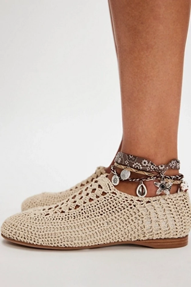 Figure Eight Crochet Flats