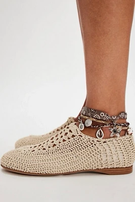 Figure Eight Crochet Flats