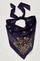 Crawford Embroidered Hair Scarf