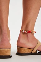 Pedestal Wedge Sandals