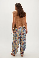 Misty Printed Bubble Pant