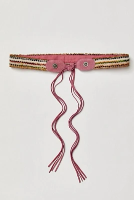 Venice Beaded Wrap Belt