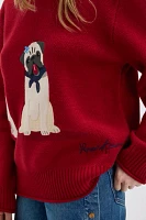 House of Sunny Puppy Love Crew Sweater